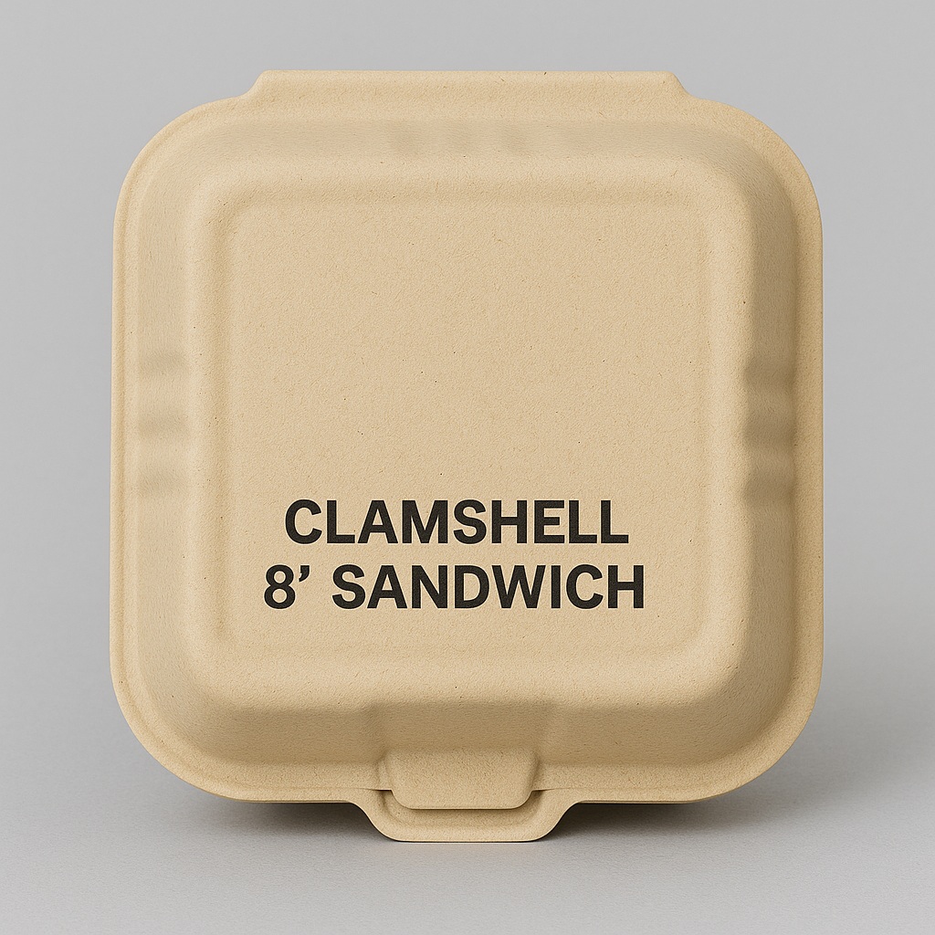 Clamshell 8" Sandwich