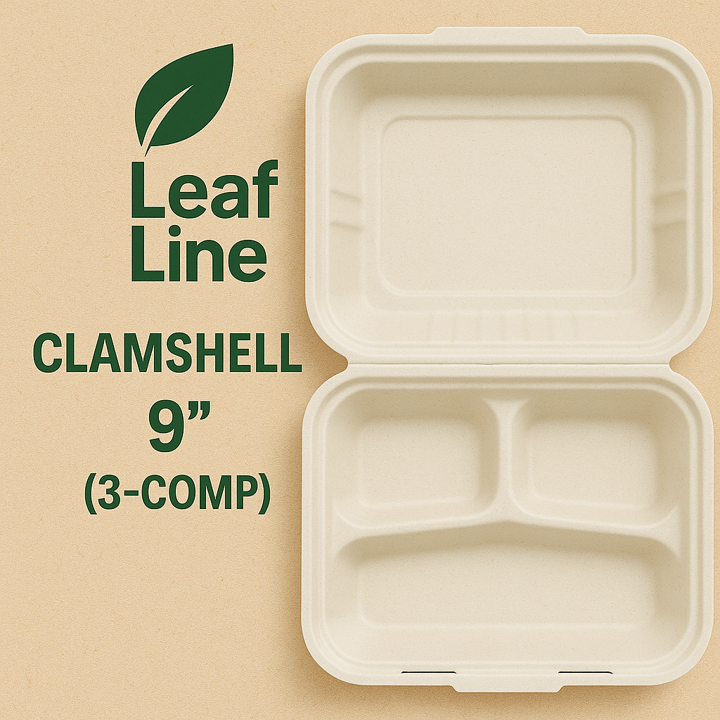 Clamshell 9" (3-Comp)