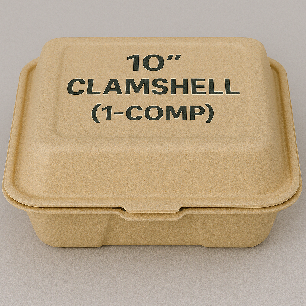 Clamshell 10" (1-Comp)