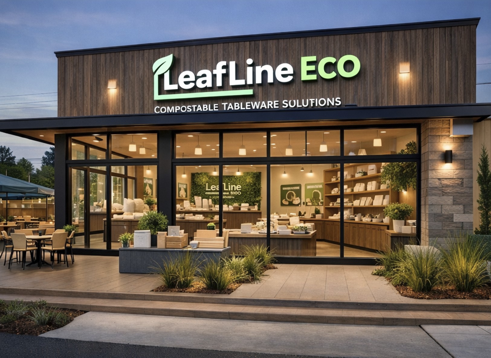 Leafline Eco showroom left